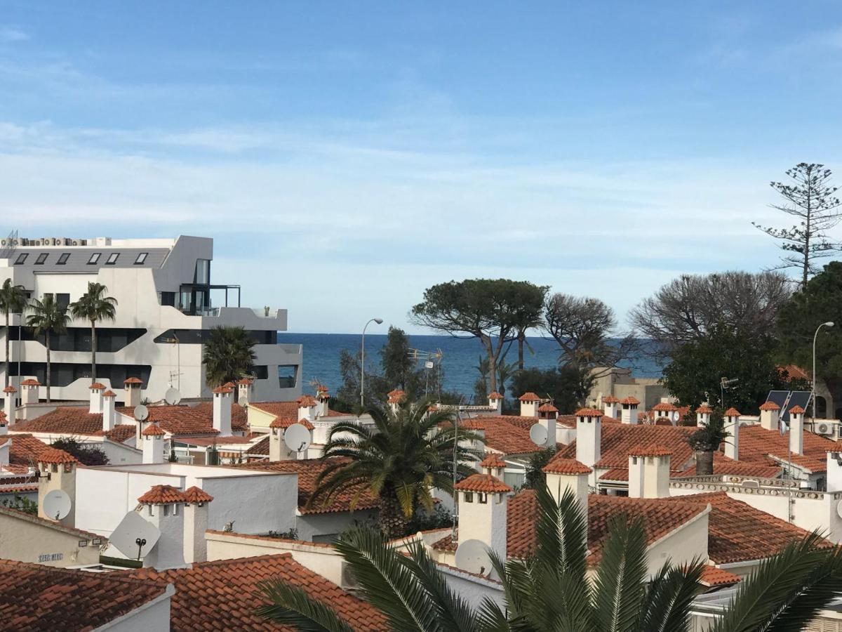 Estudio en Dénia con piscina y wifi privada, a 100 m del mar Exterior foto